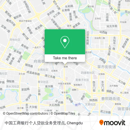 中国工商银行个人贷款业务受理点 map