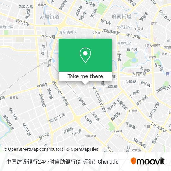 中国建设银行24小时自助银行(红运街) map