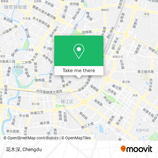 花木深 map