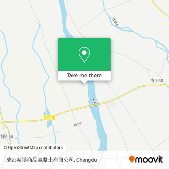 成都海博商品混凝土有限公司 map