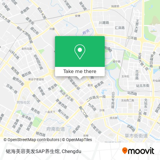 铭海美容美发SAP养生馆 map