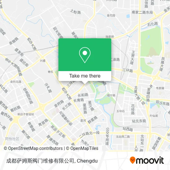 成都萨姆斯阀门维修有限公司 map