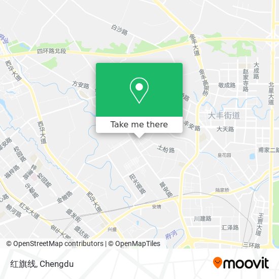 红旗线 map