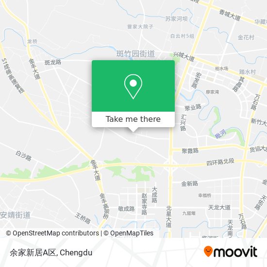 余家新居A区 map