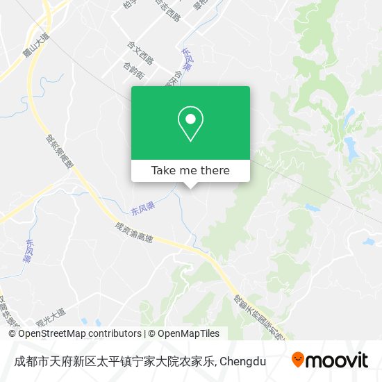 成都市天府新区太平镇宁家大院农家乐 map