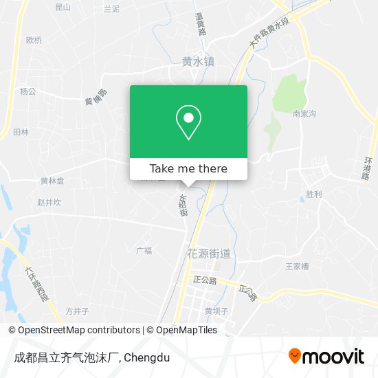 成都昌立齐气泡沫厂 map