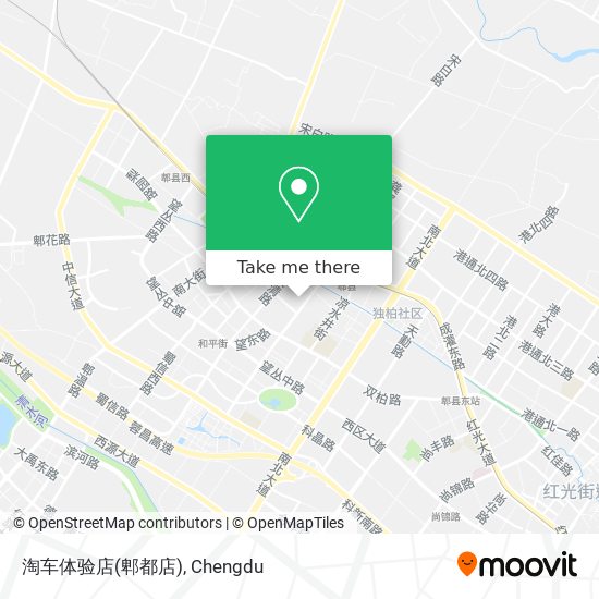 淘车体验店(郫都店) map