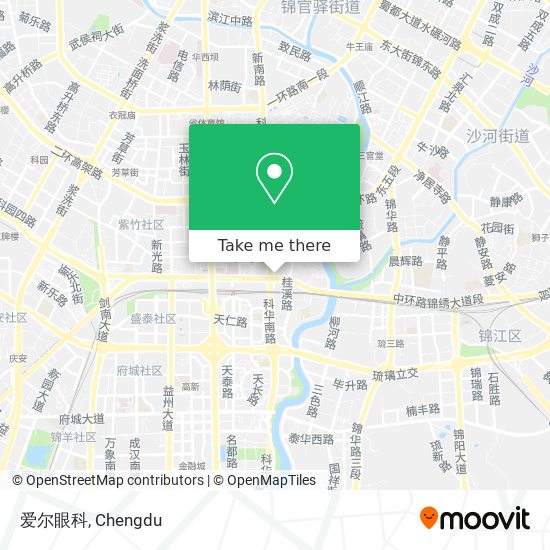 爱尔眼科 map