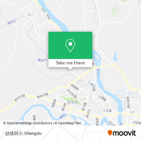 赵镇四小 map