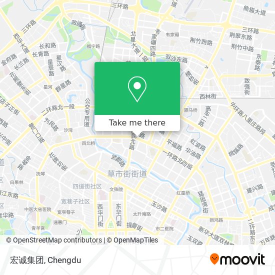 宏诚集团 map