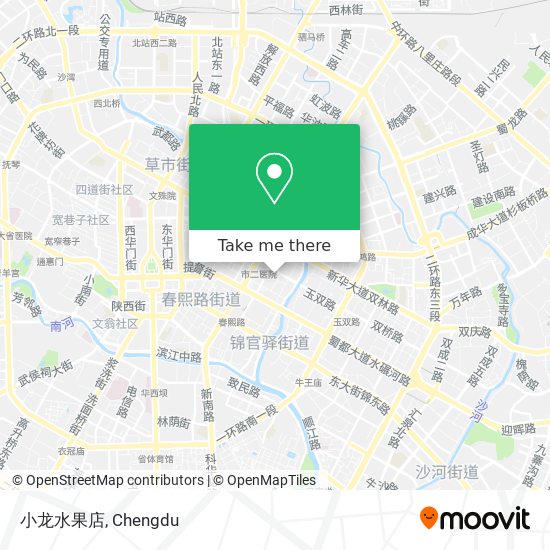 小龙水果店 map