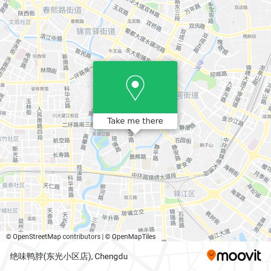 绝味鸭脖(东光小区店) map