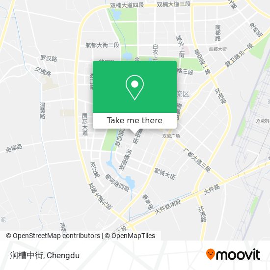 涧槽中街 map