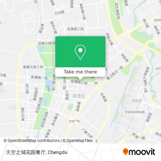 天空之城花园餐厅 map