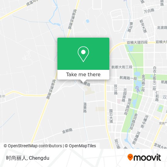 时尚丽人 map