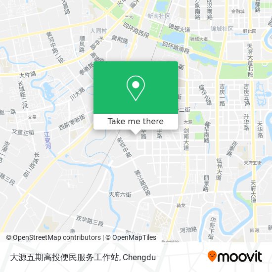 大源五期高投便民服务工作站 map
