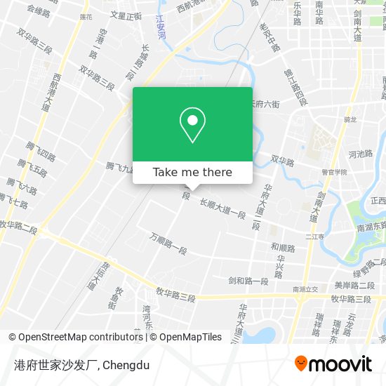 港府世家沙发厂 map