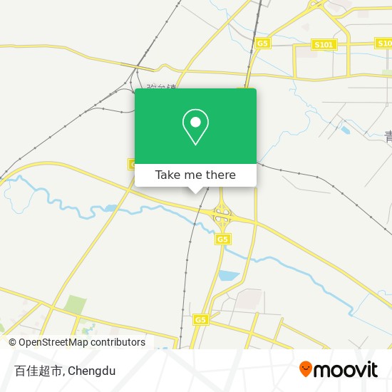 百佳超市 map