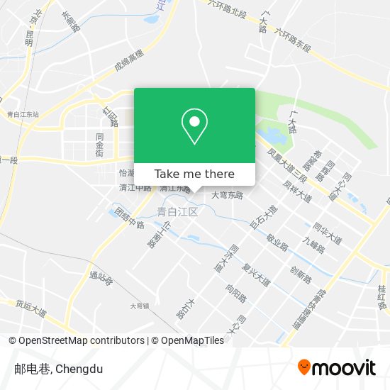邮电巷 map
