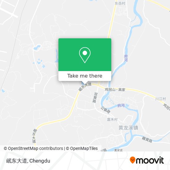 岷东大道 map