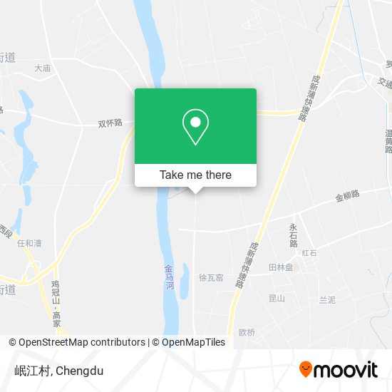 岷江村 map