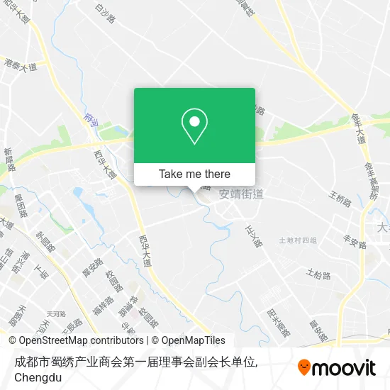 成都市蜀绣产业商会第一届理事会副会长单位 map