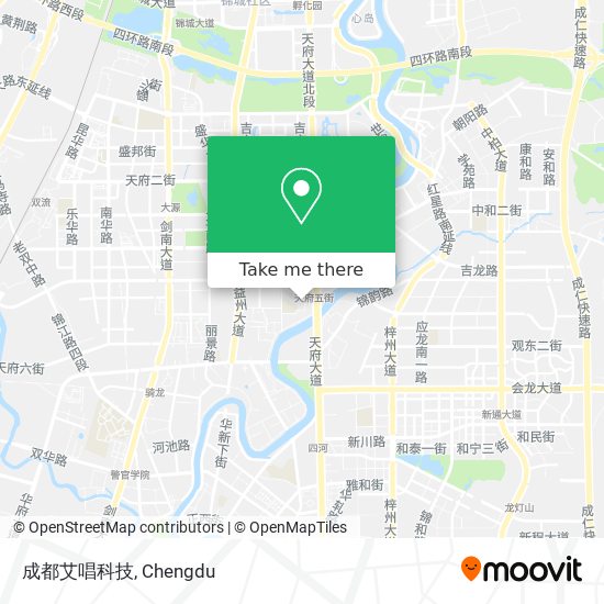 成都艾唱科技 map