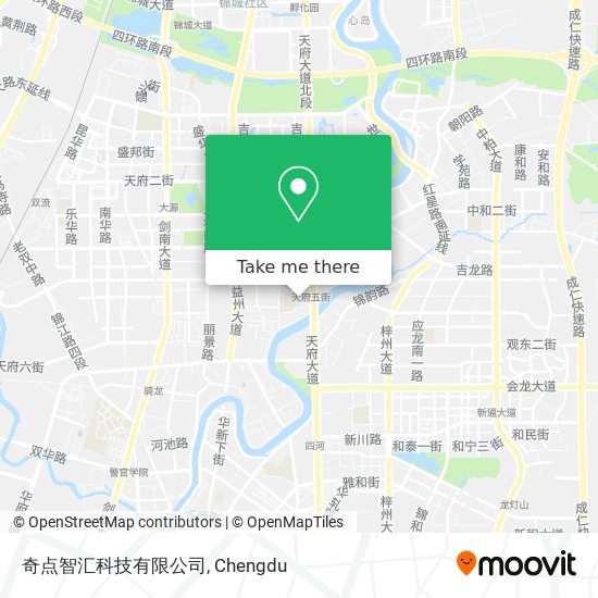 奇点智汇科技有限公司 map