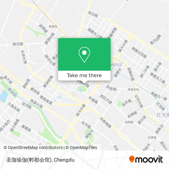 圣珈瑜伽(郫都会馆) map