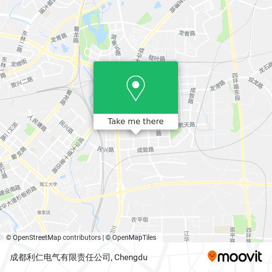成都利仁电气有限责任公司 map