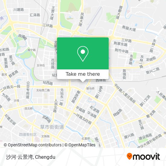 沙河·云景湾 map