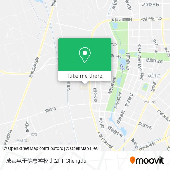 成都电子信息学校-北2门 map