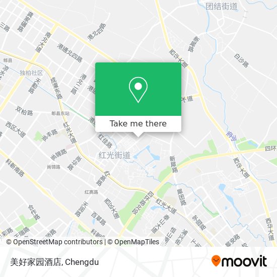美好家园酒店 map