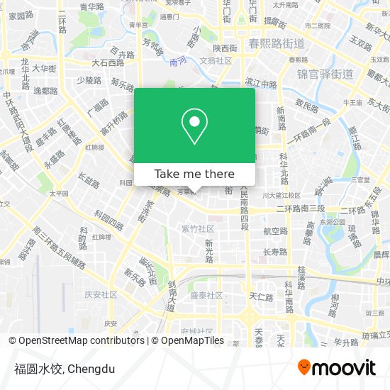 福圆水饺 map