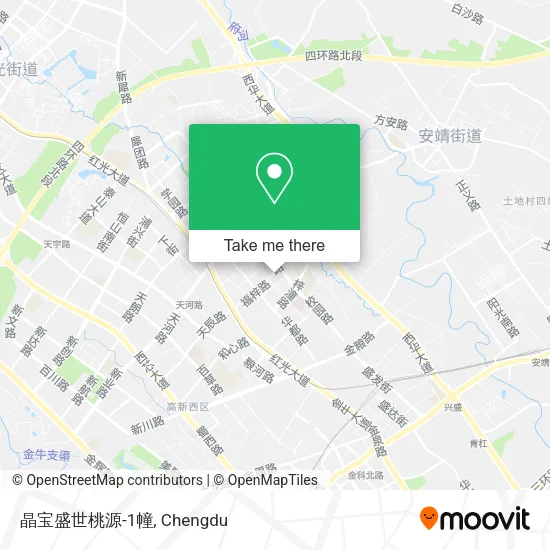晶宝盛世桃源-1幢 map