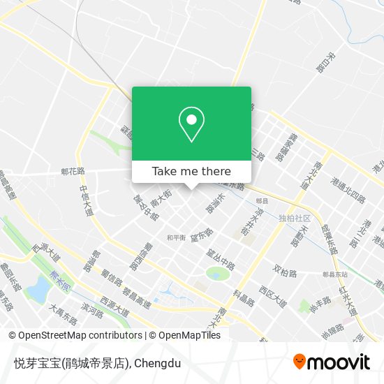 悦芽宝宝(鹃城帝景店) map