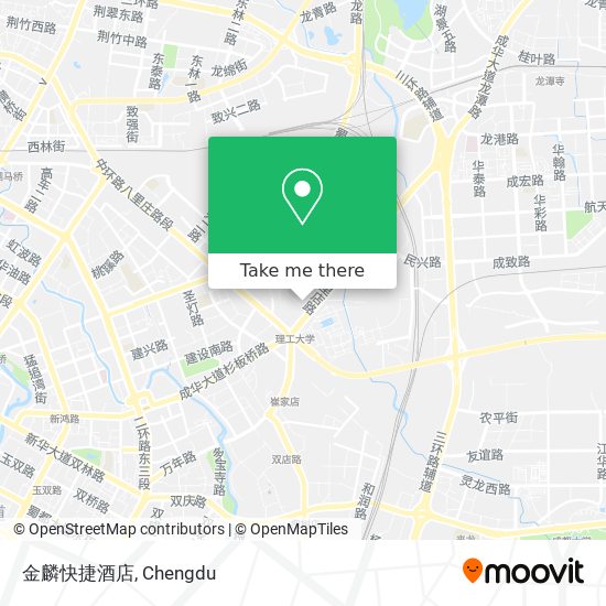 金麟快捷酒店 map