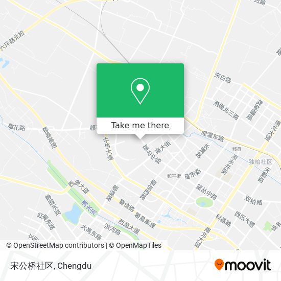 宋公桥社区 map