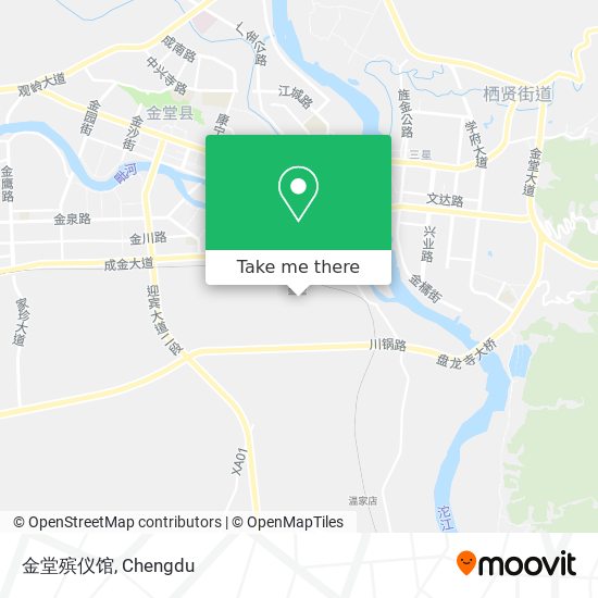 金堂殡仪馆 map