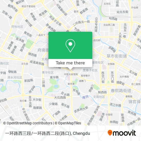 一环路西三段/一环路西二段(路口) map