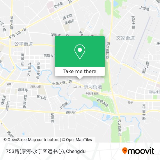 753路(康河-永宁客运中心) map