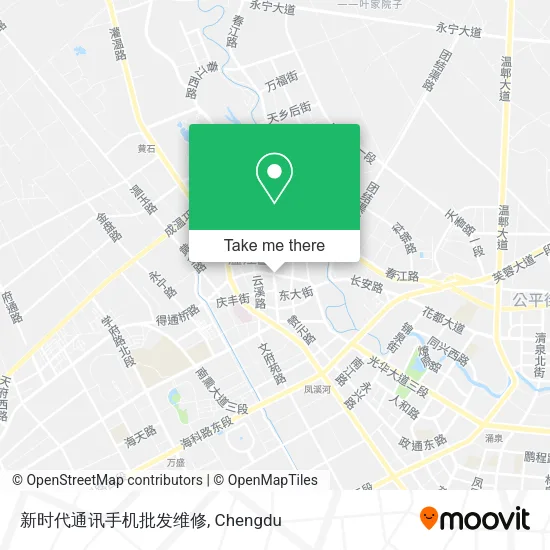 新时代通讯手机批发维修 map