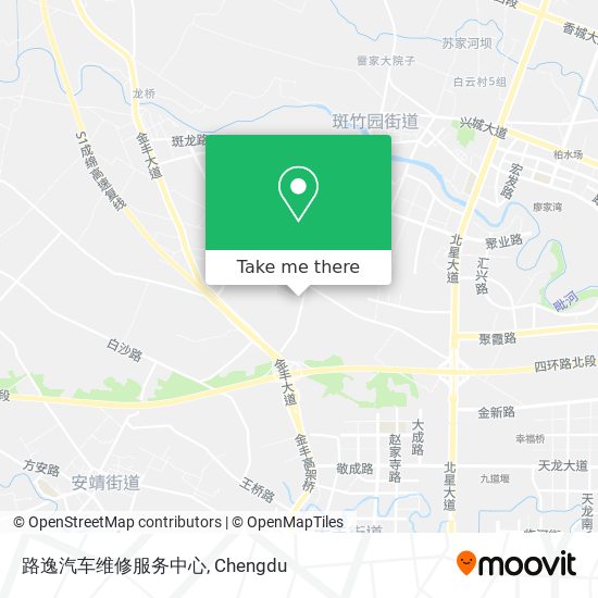 路逸汽车维修服务中心 map