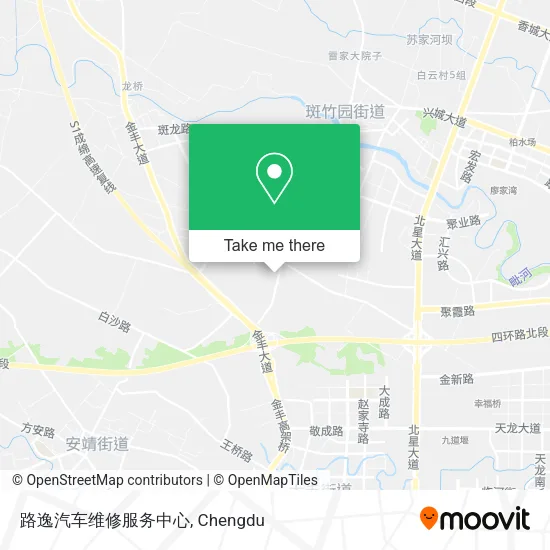 路逸汽车维修服务中心 map