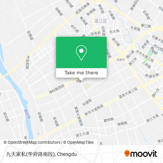 九天家私(学府路南段) map