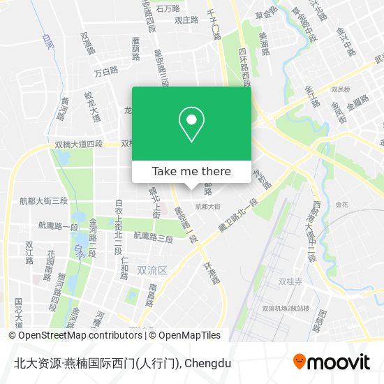 北大资源·燕楠国际西门(人行门) map