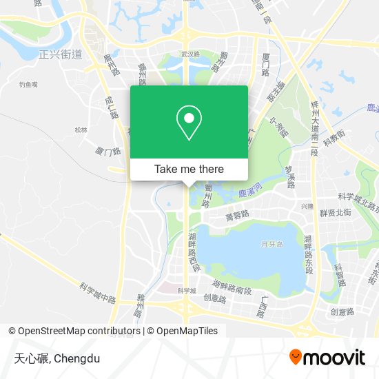 天心碾 map