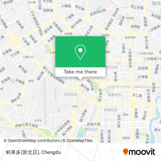 鲜果多(新北店) map