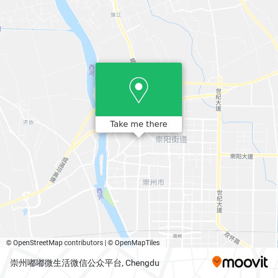 崇州嘟嘟微生活微信公众平台 map