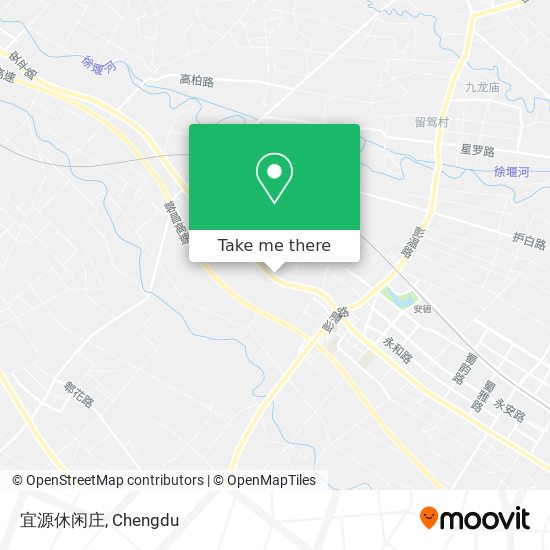 宜源休闲庄 map